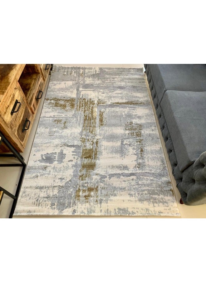 Handpicked Furniture Abstract Gold Rug, Ultra Soft Area Carpets For Bed Room, Living Room, And Dining Room, Antislip Floor Carpets, Easy To Clean, Made In Turkey - pzsku/Z669D1F532A68C2DF04F6Z/45/_/1728387439/797cccf5-4ac6-408b-a5bd-1982d1a36562