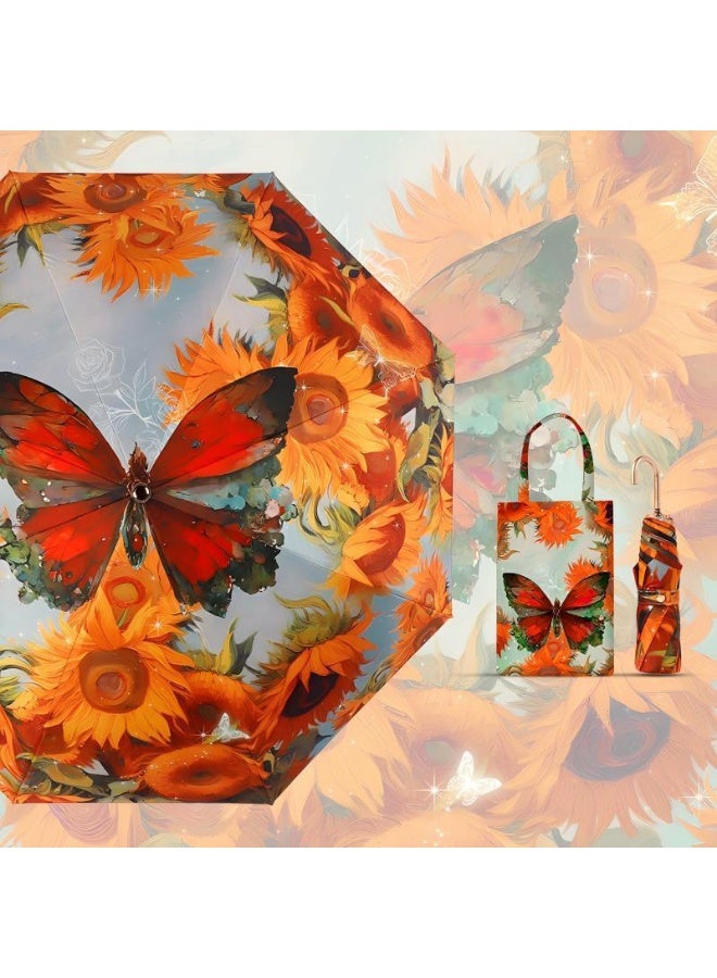 BAODINI TK popular new Chinese style folding umbrella with ancient style, suitable for both rain and sunshine, sun protection and UV protection, sun umbrella for women - Image 1