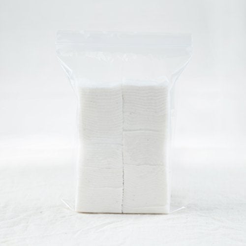 AMOZA Japanese Organic Cotton Pads 100 Pieces 100% Organic Unbleached [Made in Japan] (4 Packs) - Image 3