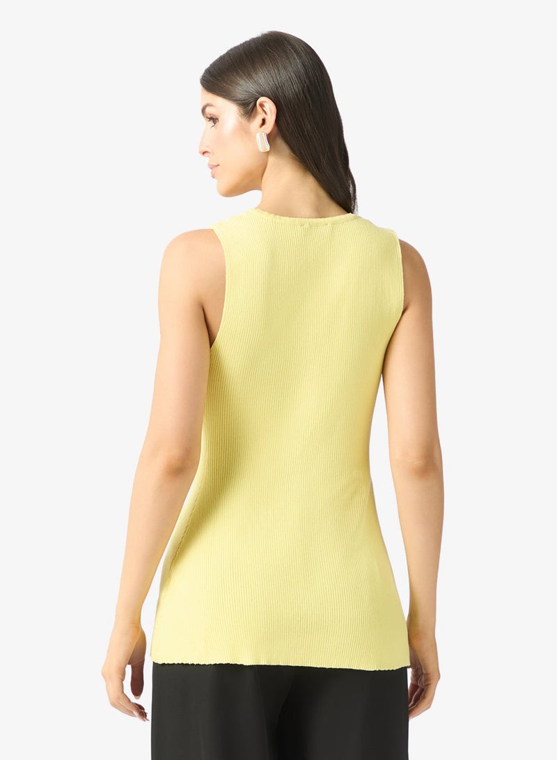 ELLA Button Down Vest Top - Image 2