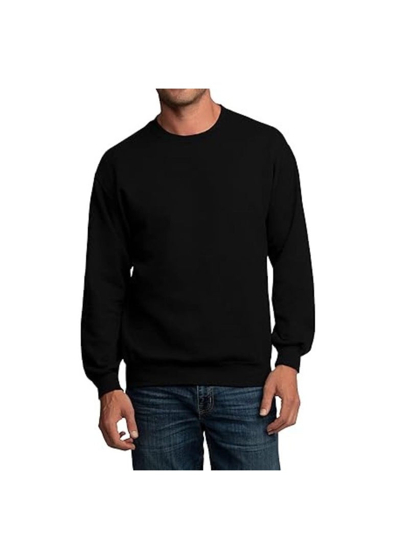 PRINTSHOP4ME Sweatshirt For Men-Warm Fleece Round Neck Sweatshirt,Long Sleeve-Perfect For Winter,Stylish And Comfortable,Ideal For Daily Wear,Sports,Workouts - Image 1