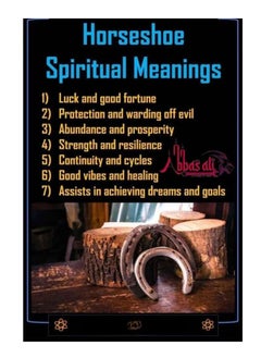 ABBASALI Black Metal Horse Shoe for Vastu and Feng Shui  - Image 3