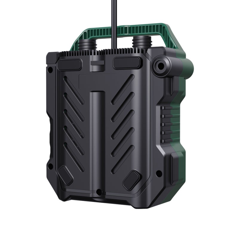Portable Pump: 120W Dual Motor, LED Display With Auto Shut Off, Compact Green Inflatable Pump - 7 Versatile Nozzles, Multiple Inflation Modes for Paddle Board, Inflatable Boat, Outdoor Water Activitie - Image 5