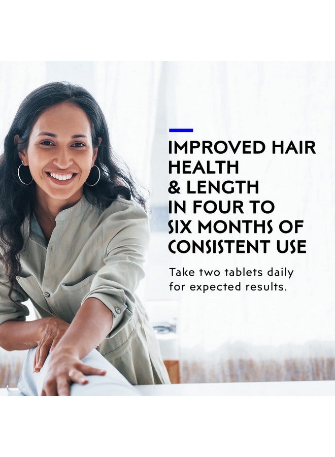 إيلون R3 قوة إضافية لنمو الشعر، مكملات نمو الشعر للنساء لنمو شعر أكثر سمكًا وامتلاءً، تركيبة متقدمة مع البيوتين والكولاجين، عدد 60 (عبوة من قطعتين) - Image 5