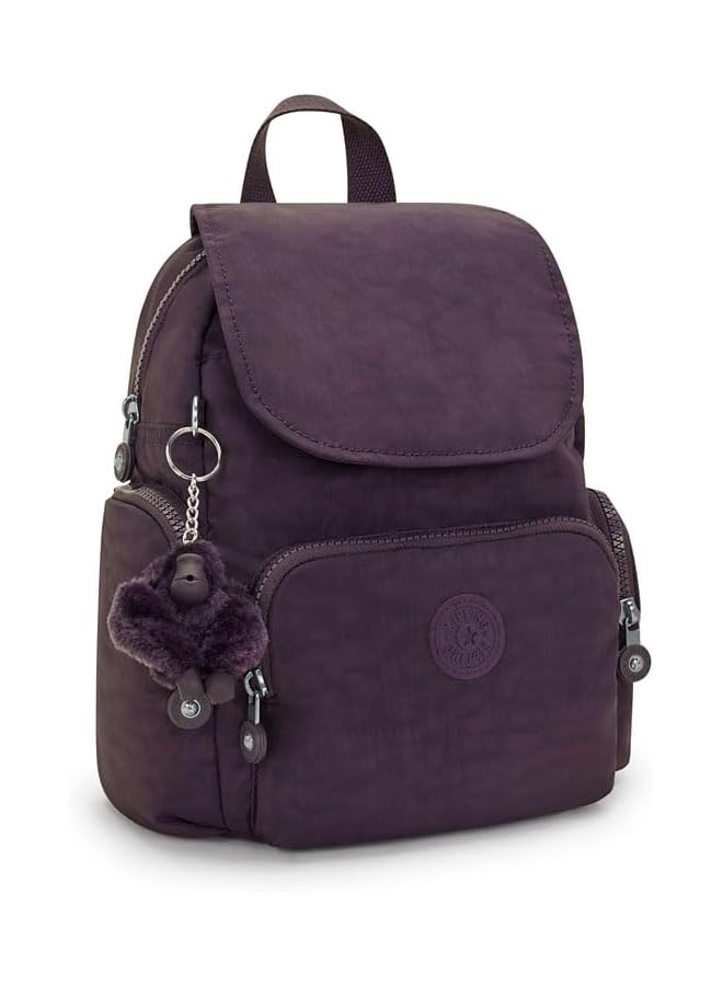 kipling City Zip Mini B Ultimate Plum Bags For Unisex Plum - Image 4