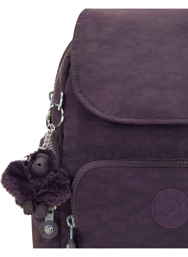 kipling City Zip Mini B Ultimate Plum Bags For Unisex Plum - Image 5