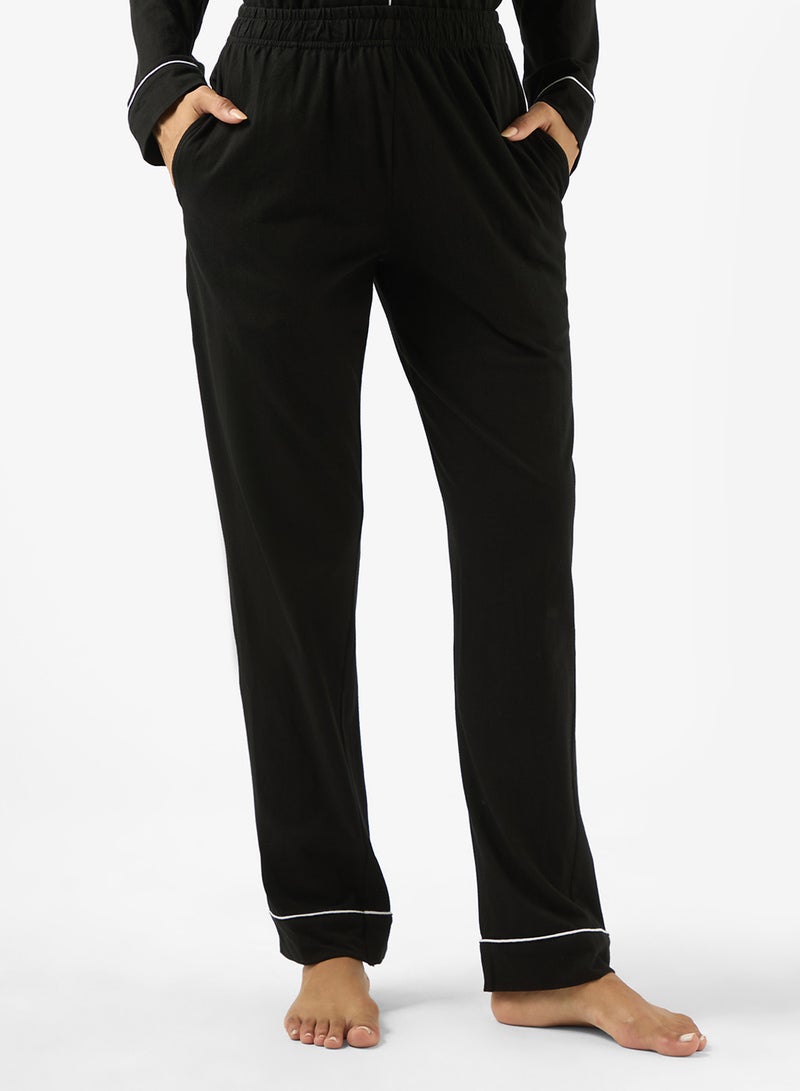 جينجر طقم بيجامة وقميص قطني مريح - Image 4