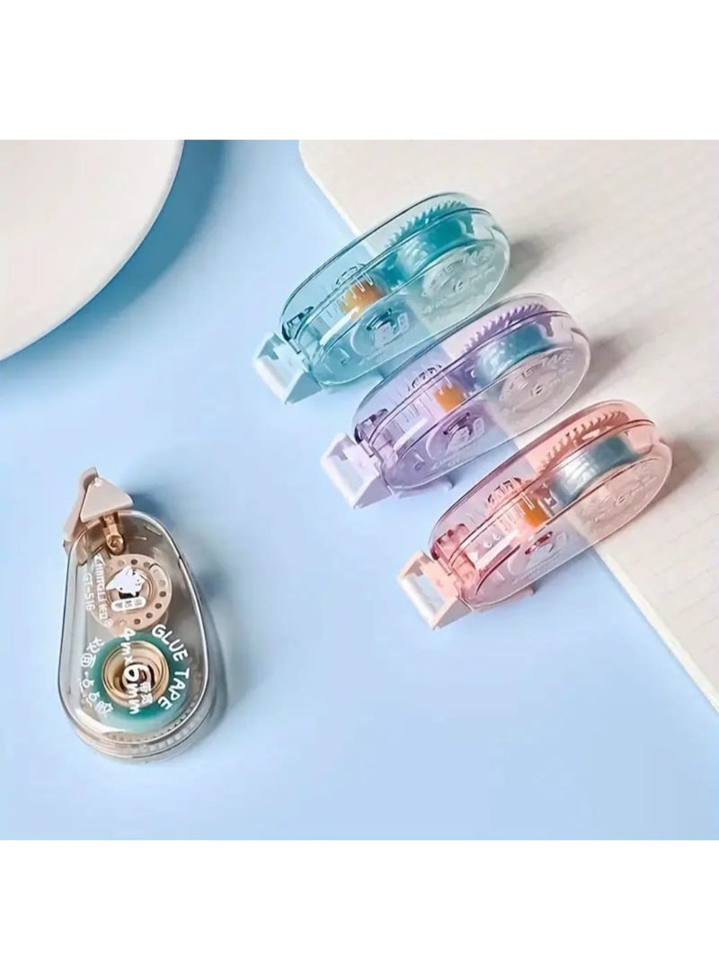 LDQ 4 Pcs Strong Bonding Double-Sided Adhesive Dots Tape-Durable Clear Tape, School Supplies, For DIY Projects, Scrapbooking, Acid Free Adhesive Rolls, Decorative Adhesive Dots, Photo Save - Image 4