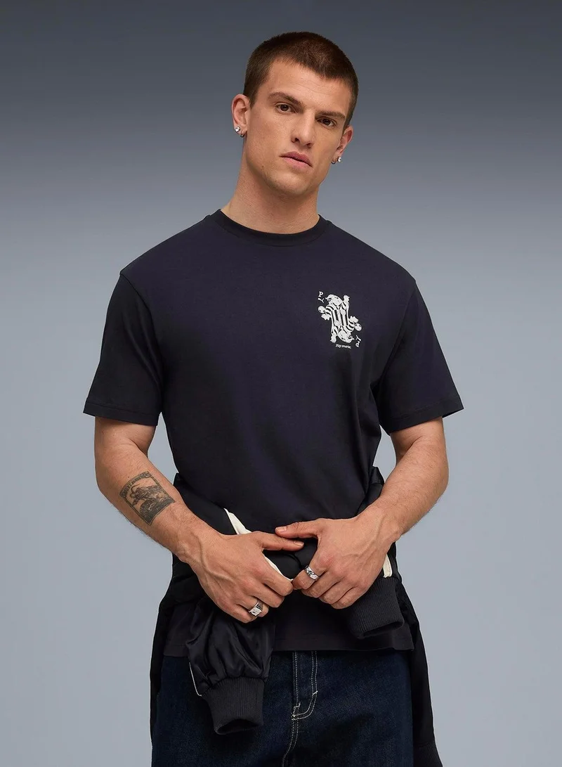 بوما تيشيرت جرافيك بلاي ريلاكسد