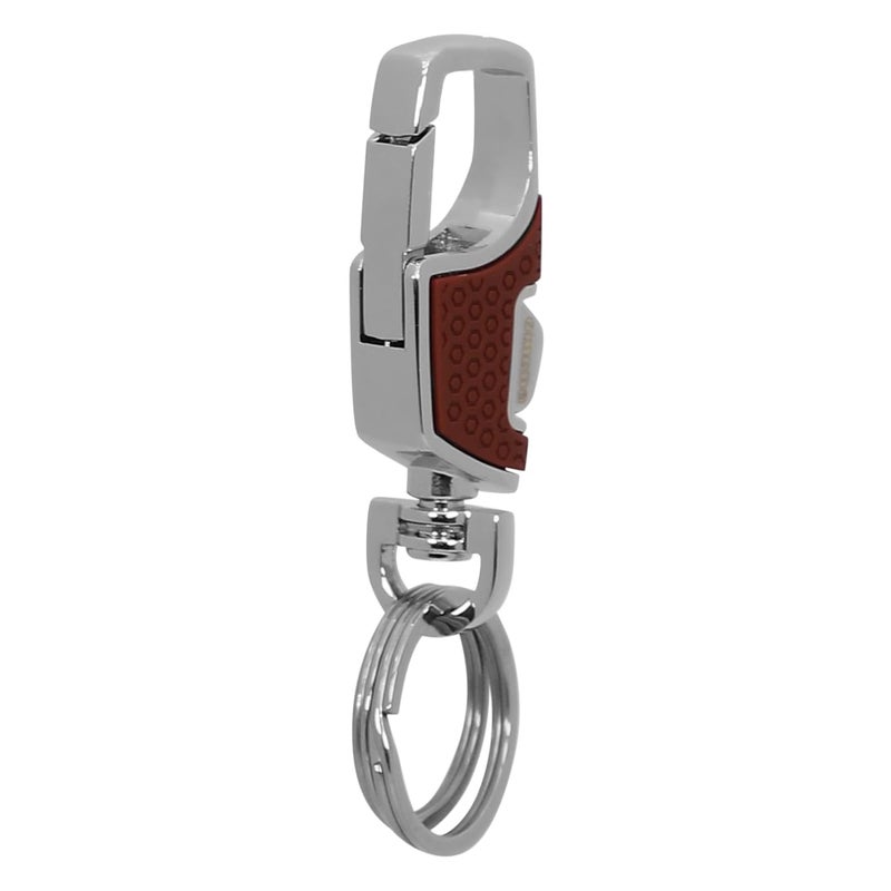 TechPro Stainless Steel Keychain Heavy Duty Key Chain For Men And Women Key Ring, 3718 Blue - Image 1