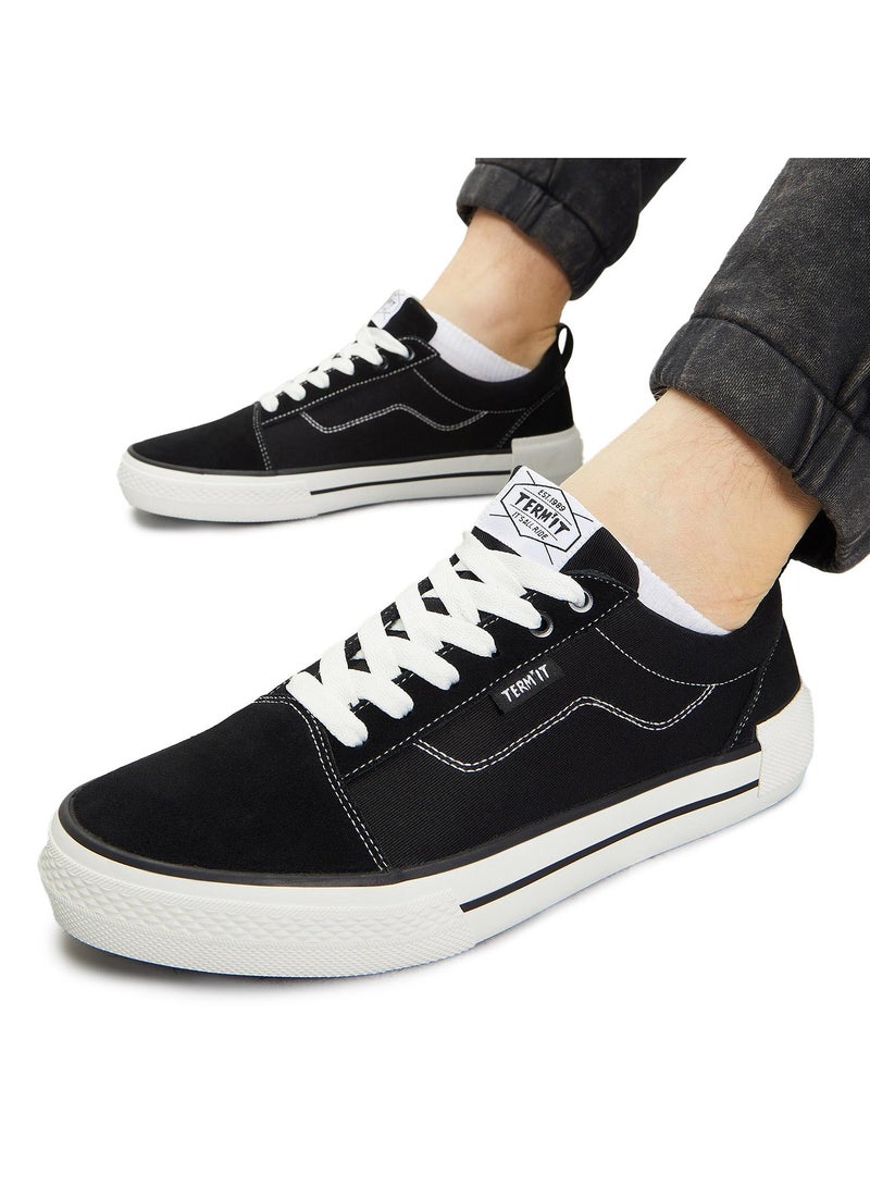 Termit أحذية إكسييد إكست لايت سكايت سوداء - نعل فلكانيزي قوي، تعزيز من الجلد الطبيعي، قماش قابل للتنفس، نعل مبطن - Image 2