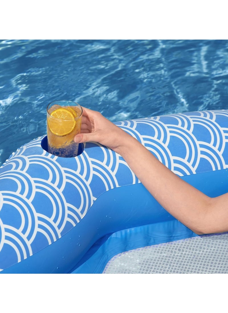 H2oGo Deluxe Comfort Plush Pool Floats 178X117Cm  - Image 3