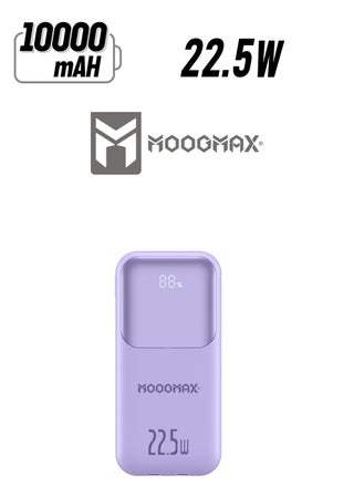 10000mAh Power bank, with a digital display screen, and 22.5W fast charging. powerbank distinguished by the smallest size in the world, and two built-in cables (Lightning & Type-C), and two charging ports. - pzsku/Z669EBD7025589696B105Z/45/_/1740034274/c04ccc04-1c9a-468c-8ab2-4b5bf14db665