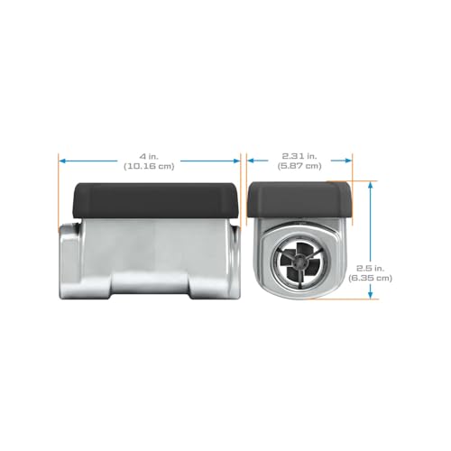 GPI عداد تدفق الوقود التوربيني من GPI 113255-1، 01A31GM من الألمنيوم مع شاشة LCD رقمية، 3-30 جالون في الدقيقة، مدخل/مخرج FNPT 1 بوصة، محولات مخفضة 0.75 بوصة، دقة ±5% - Image 3