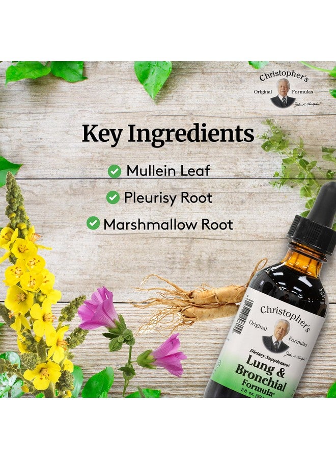 Christopher's Original Formulas Lung Plus Bronchial Supplement, 2 Fluid Ounce - Image 3