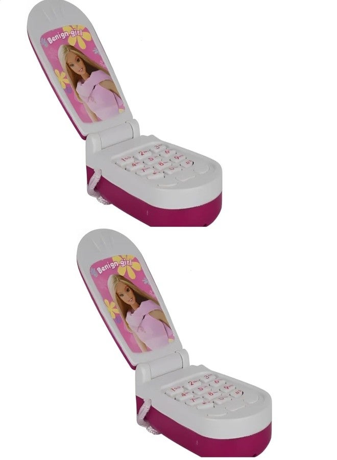 WAAOME 2 PCS Music Mobile Toys Pink Colour for Baby Boys and Girls Toy (AB547) - Image 1