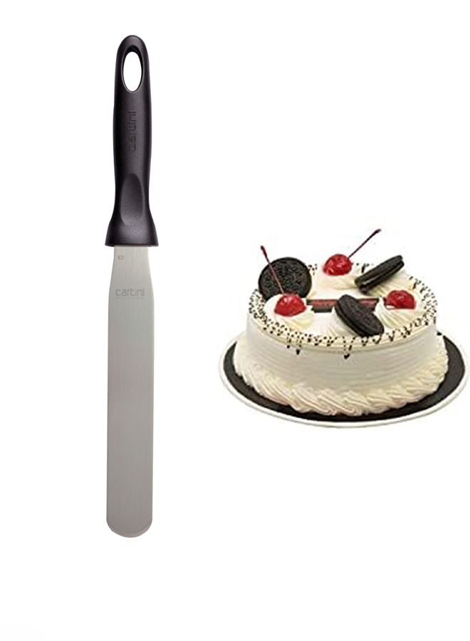 جودريج كارتيني ملعقة مستقيمة من Godrej Cartini مقاس 7 بوصة من الفولاذ المقاوم للصدأ للخبز والمعجنات - Image 1