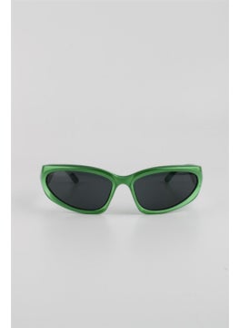 Silvio Monetti Green Matte UV400 Filter Unisex Sunglasses G24SM9006R05  - Image 1