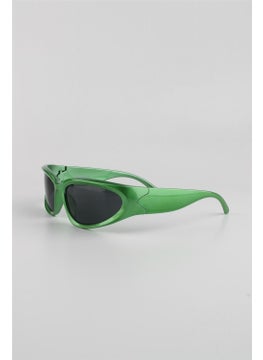Silvio Monetti Green Matte UV400 Filter Unisex Sunglasses G24SM9006R05  - Image 2