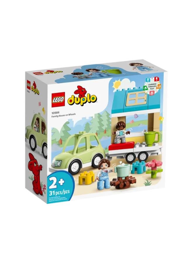 ليغو منزل العائلة على العجلات DUPLO 10986 - Image 1