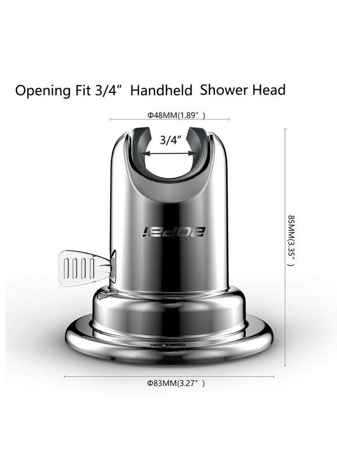 BOPai Vacuum Suction Cup Shower Head Holder,Adjustable 20 Degrees from The Wall - Image 2
