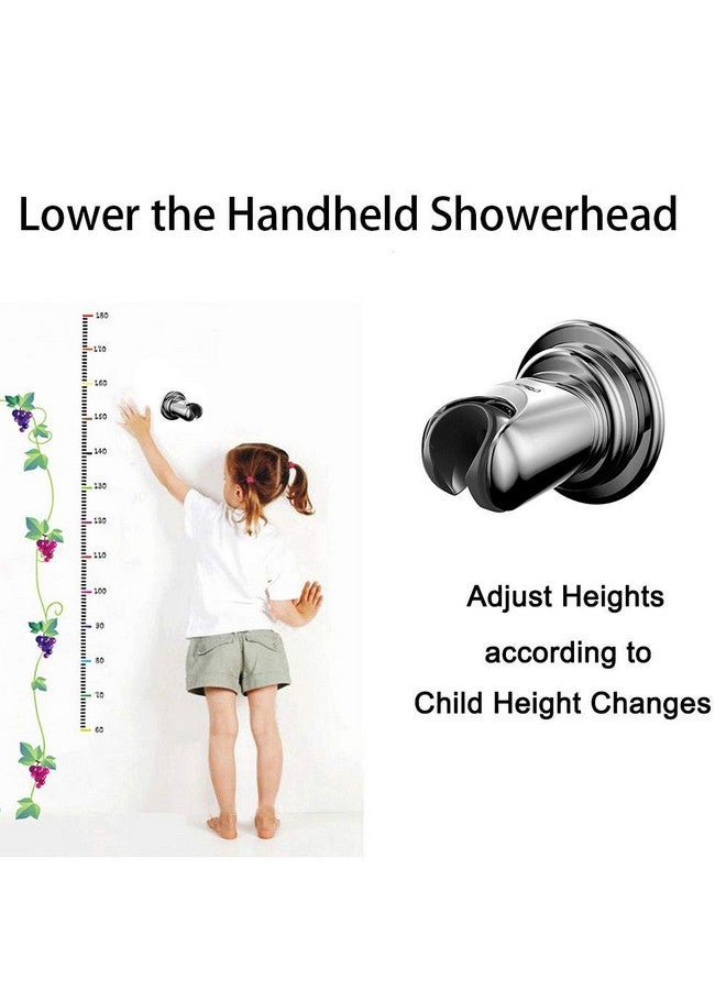 BOPai Vacuum Suction Cup Shower Head Holder,Adjustable 20 Degrees from The Wall - Image 1