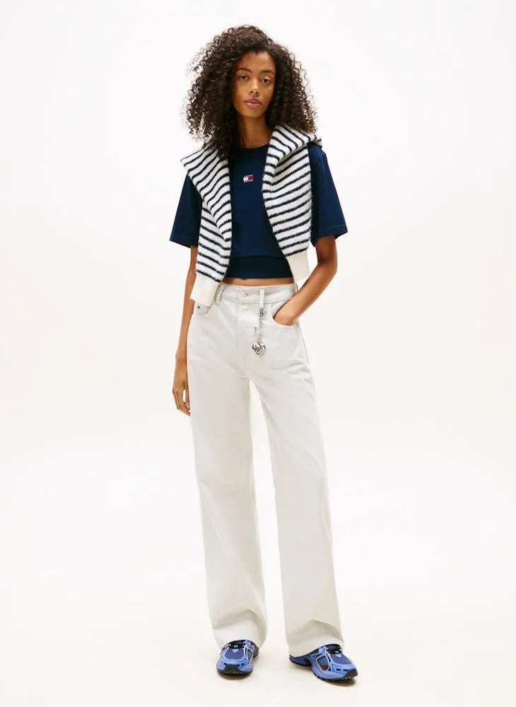 TOMMY JEANS  Essential Crew Neck T-Shirt for Women | Best Price UAE