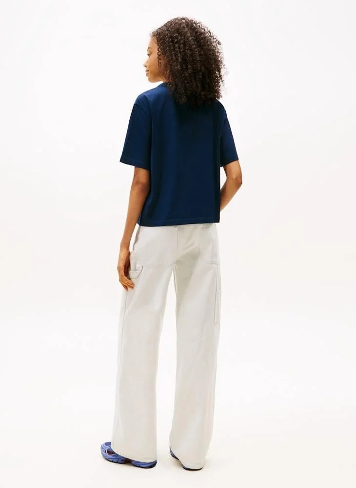 TOMMY JEANS  Essential Crew Neck T-Shirt for Women | Best Price UAE