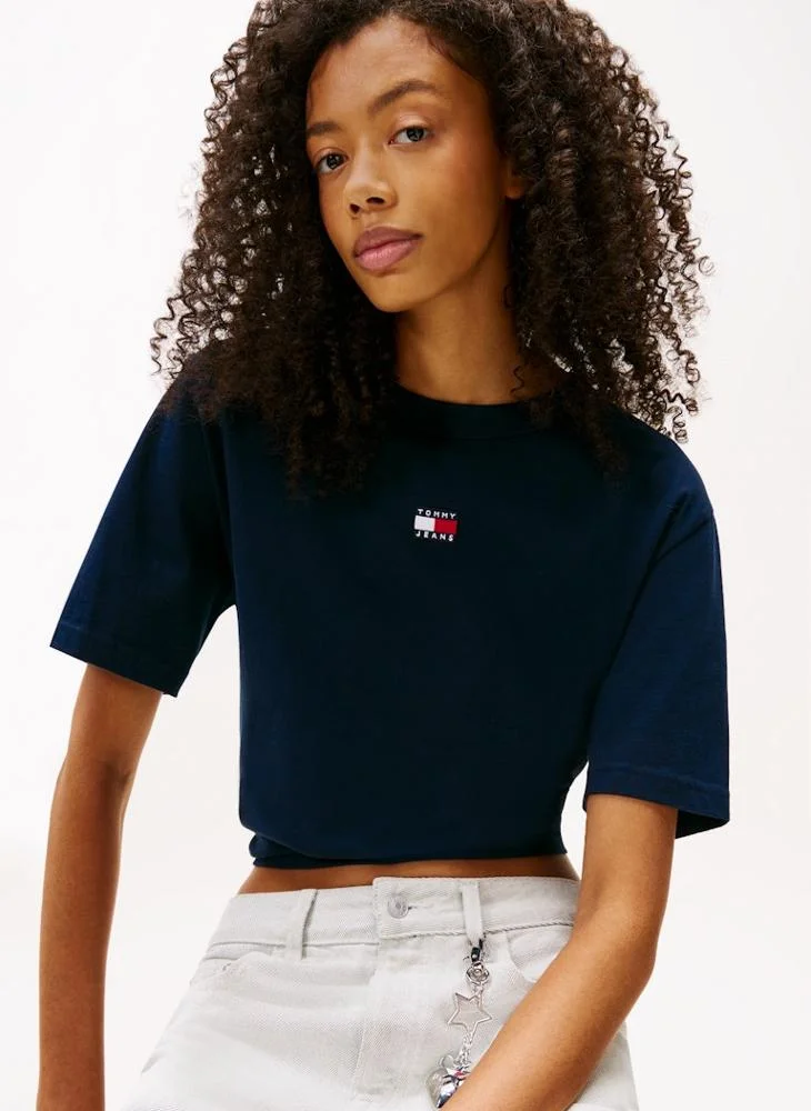 TOMMY JEANS  Essential Crew Neck T-Shirt for Women | Best Price UAE