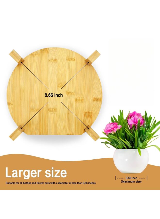 8.6" Drink Dispenser Stand, Water Dispenser And Beverage Dispenser Stand, Fit Max Glass Drink Dispenser Water Jugs Glass Water Pitcher Ideal for Home Parties and Catering Events - Image 3