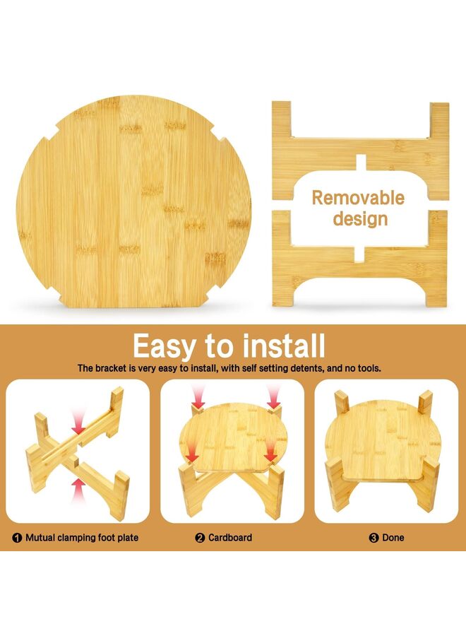 8.6" Drink Dispenser Stand, Water Dispenser And Beverage Dispenser Stand, Fit Max Glass Drink Dispenser Water Jugs Glass Water Pitcher Ideal for Home Parties and Catering Events - Image 4