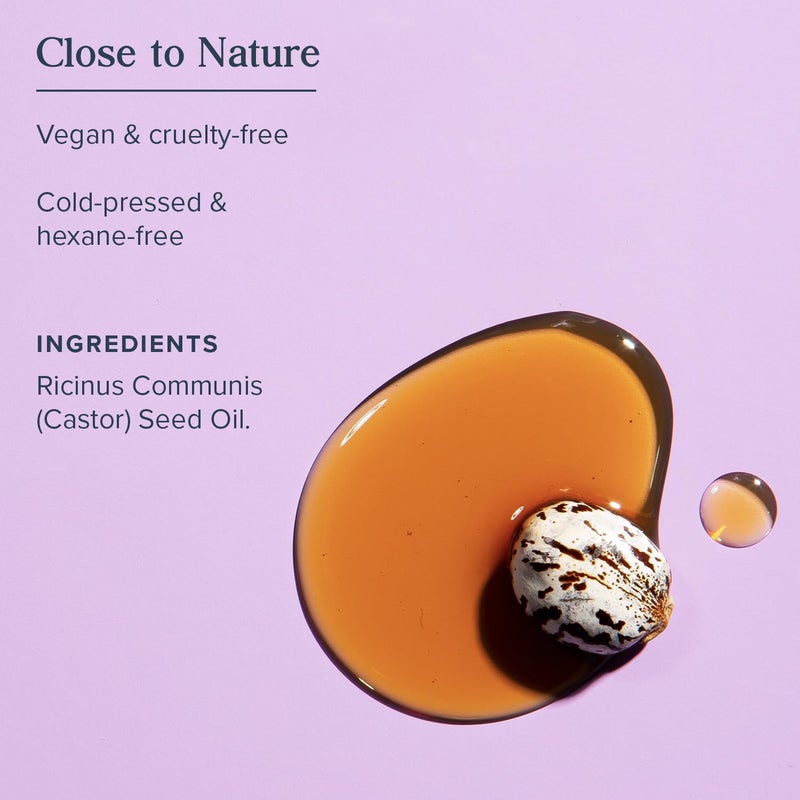 HERITAGE STORE Black Castor Oil Nourishing Hair Treatment - Deep Hydration for Hair Care, Skin Care, Lashes and Brows - Great for Locs and Natural Hair, Traditionally Roasted, Vegan, Hexane Free, 8oz - Image 3