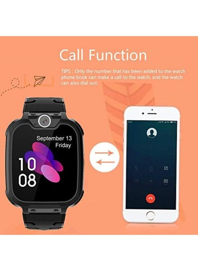 Nabi Children's IP65 Waterproof Smart Watch with SOS, Camera, Call, Music, 7 Games Puzzle, Alarm Clock, Compatible with iOS and Android for Girls and Boys - Image 3