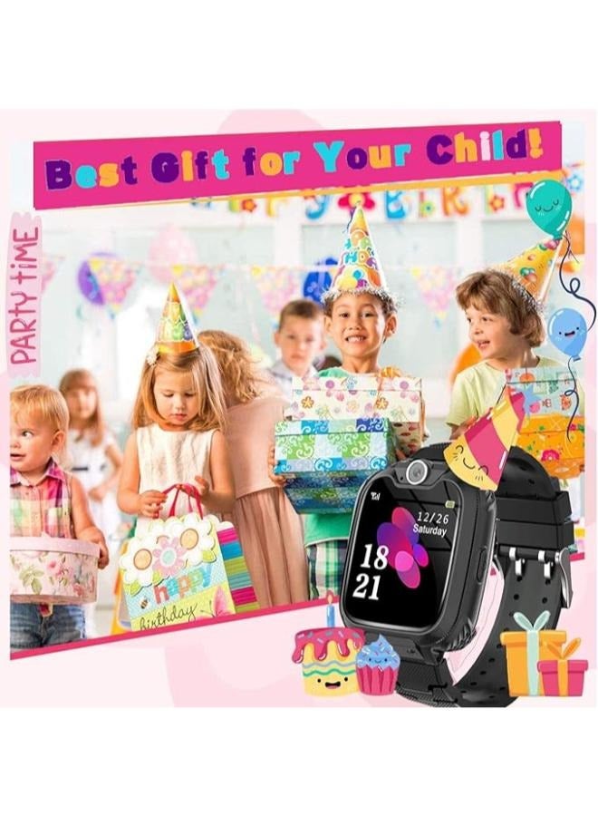 Nabi Children's IP65 Waterproof Smart Watch with SOS, Camera, Call, Music, 7 Games Puzzle, Alarm Clock, Compatible with iOS and Android for Girls and Boys - Image 5