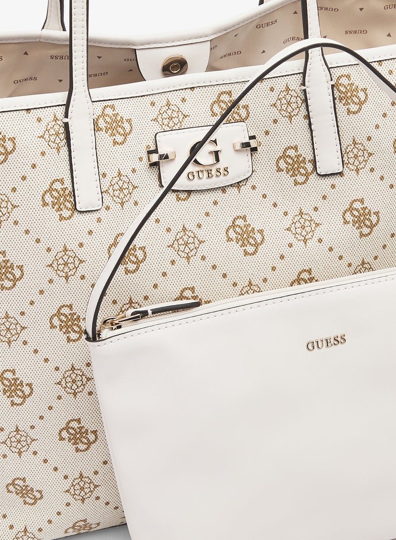 GUESS Neda Large 2 In 1 Tote Bag - Image 5
