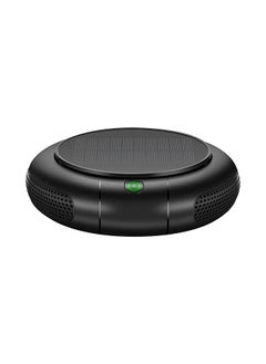 Generic Car Negative ion Air Purifier with Solar Panel 1200mAh Battery  Quiet Air Cleaner for Home Car Office Allergies Pets Dust Pollen Hair Odors  - Image 1