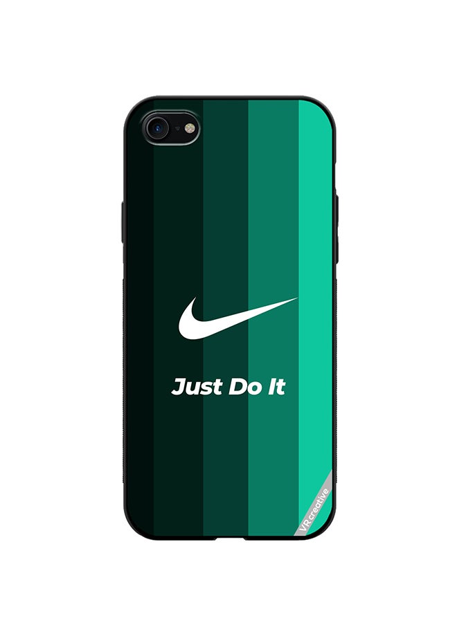 VR CREATIVE Protective Case Cover For Apple iPhone 7/8/SE 2020 Nike Logo Green Design Multicolour - Image 1