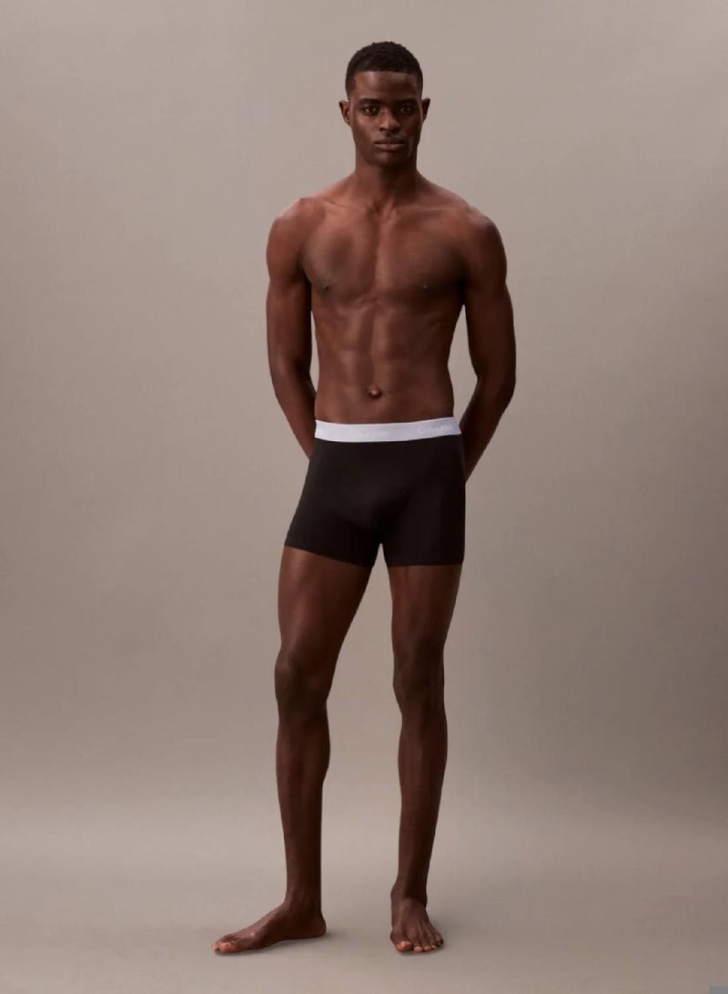 كالفن كلاين طقم سراويل داخلية Icon Cotton Stretch من 3 قطع - Image 4
