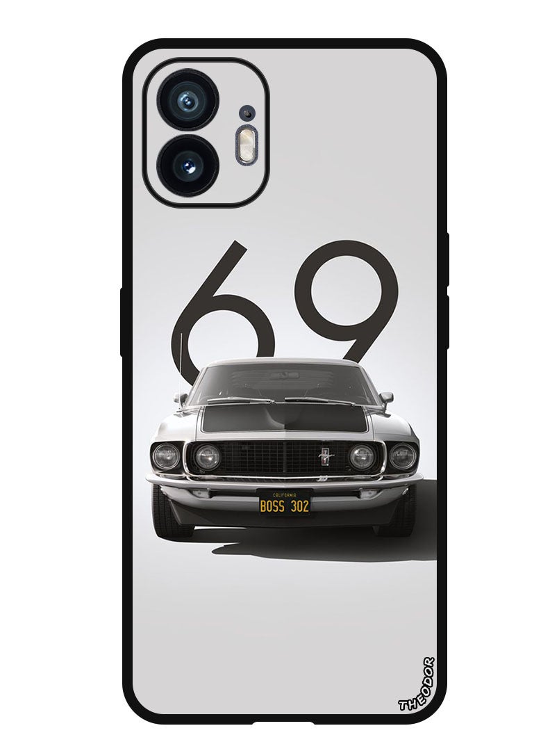 Theodor Protective Case Anti Scratch Shock Proof Bumper Cover For Nothing Phone (2) Car 17 - Image 1