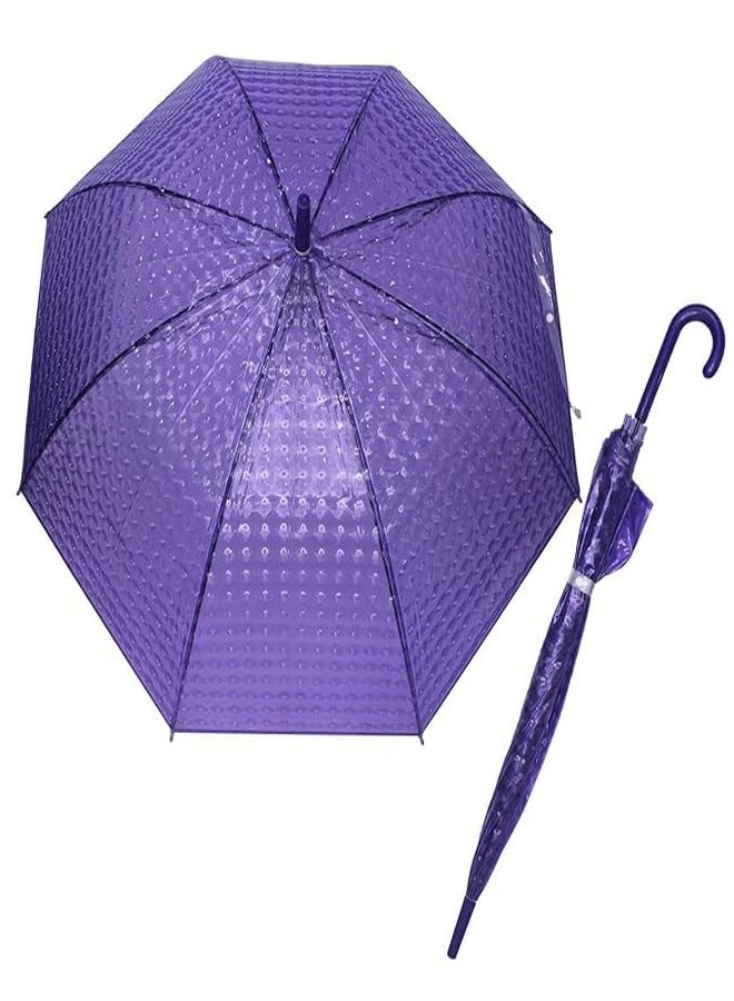 FULLY Waterproof Big Size Umbrella For Men and Women Windproof Strong Umbrella For Rain and Sun Projection (Pack of 1) - Image 1