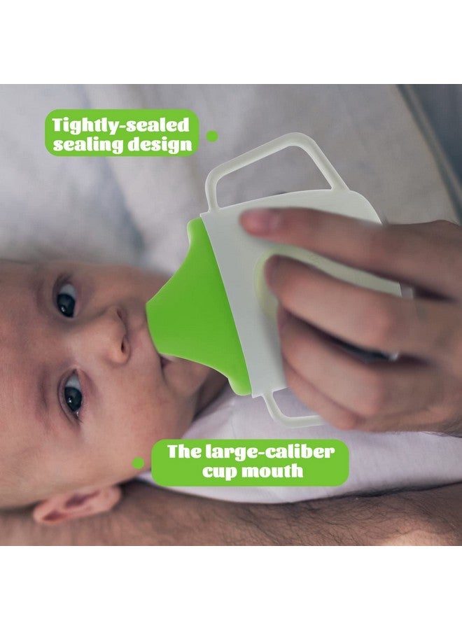 Healeved Baby Cup Toddler Sippy Cup 150ml Baby Milk Bottle Kids Water Bottle with Handle Children Drinking Cup Water Mug Toddler Tumbler for Outdoor Sports Travel - Image 3