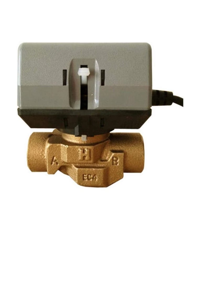Honeywell - Honeywell 6Sec 6VA Electric VC Valve Actuator with Cable for Chiller Water AC Systems, VA6013 FCU ON/OFF Balanced 2-way And 3-way Hydronic Valves (2 Way, 1/2 Inch) - Image 1