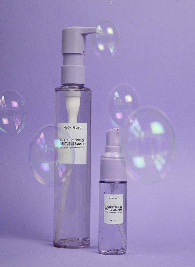 Glow Recipe Blueberry Bounce Exfoliating Face Wash - Foaming Facial Cleanser, Makeup Remover & Clarifying Mask - Hydrating Hyaluronic Acid & Gentle AHA for Sensitive Skin - Korean Skincare, 160ml - Image 5