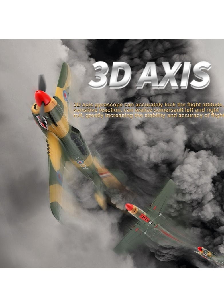 AROAQ A220 Remote Control Aircraft 2.4GHz RC Airplane RC Plane Ready to Fly with 6G/3D Stabilization System  - Image 4