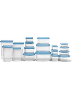 El Watania Food Container Set 18 Pieces Blue 