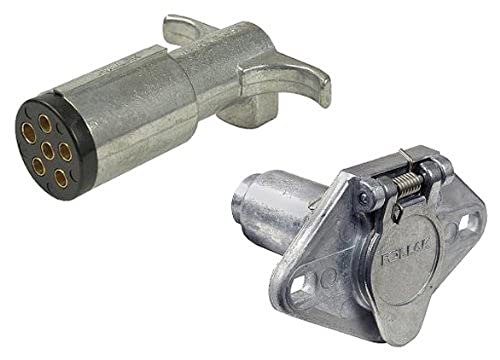Pollak 11609EP Metal 6Way Socket - Image 1