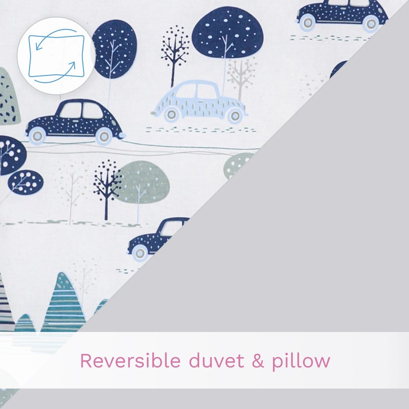 Baby Comfort 2 Piece Children Quilt Duvet & Pillow Set 80x70 cm 12M+ (Cars) - Image 5
