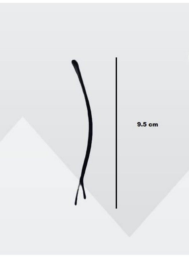 advancedestore Strong Simple Hairpins Black Alloy Hair Clip Bobby Pin Hair Accessories Headwear Ball Tip Bob Pins For Women Large (Pack Of 24) - Image 5