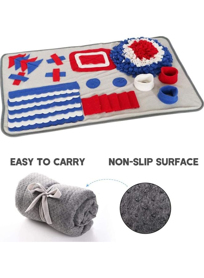 NIBEMINENT Pet Snuffle Feeding Training Mat Multicolour - Image 3