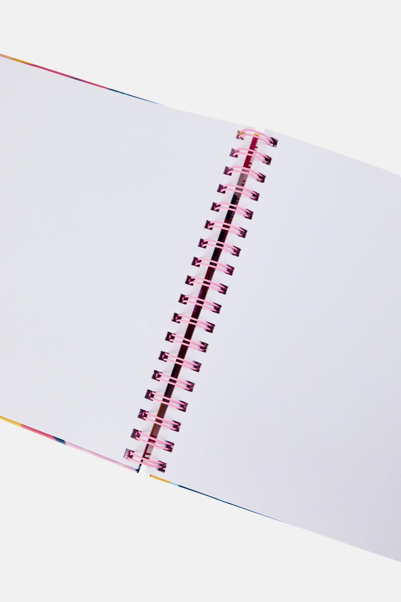 Paperbuzz Sketchbook with Perforated Pages And 5 Dual Tip Markers, Multicolor - Image 3